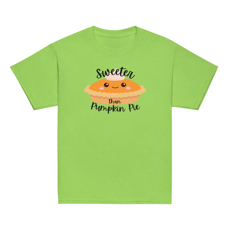 Thanksgiving Sweeter than Pumpkin Pie Youth Tee