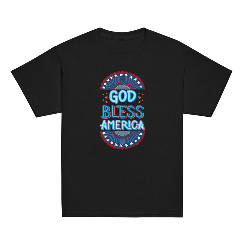 Independence God Bless America Youth Tee