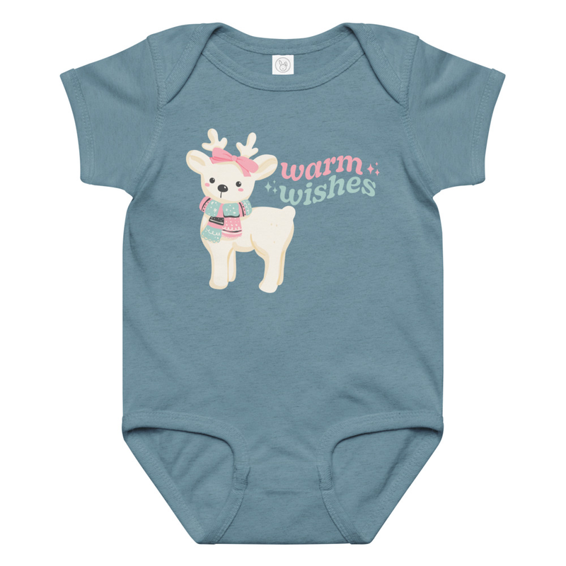 Christmas Warm Wishes Baby Bodysuit