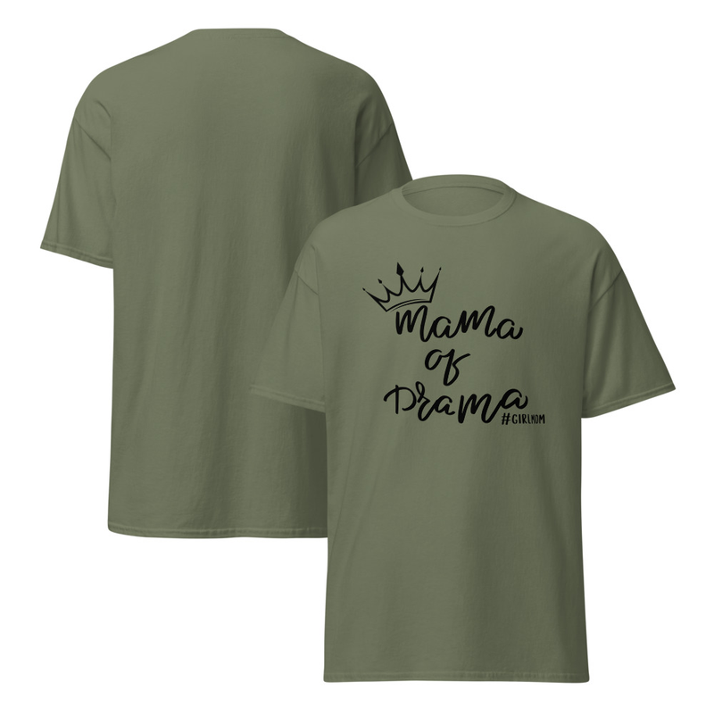 Mama of Drama Girl Mom Adult Unisex Tee