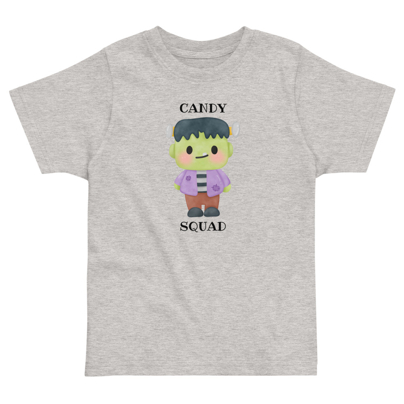 Halloween Candy Squad Frankenstein Toddler Tee