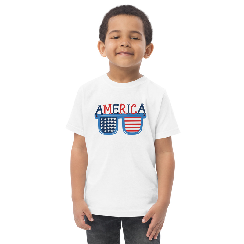 Independence America Sunglasses Toddler Tee