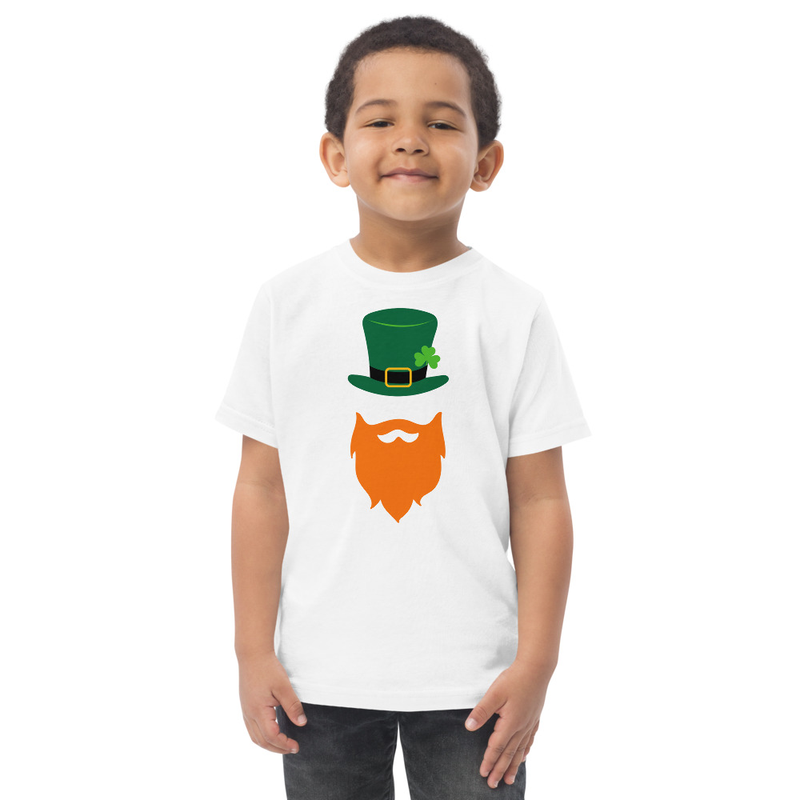 St. Patrick's Beard and Hat Toddler Tee