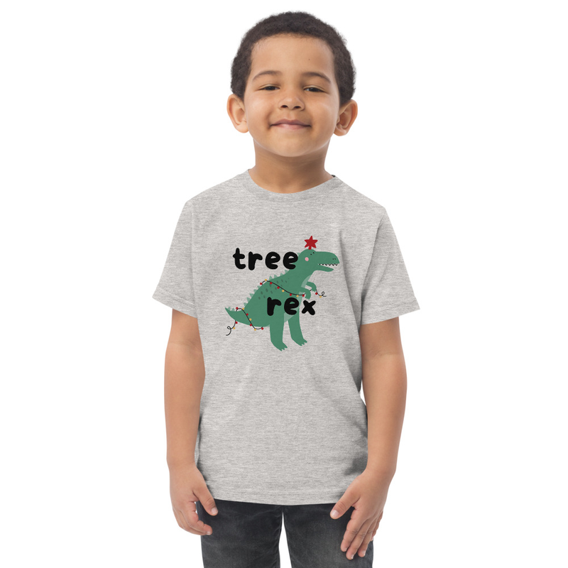 Christmas Tree Rex Toddler Tee