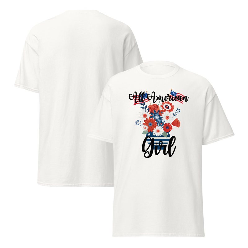 Independence All American Girl Adult Unisex Tee