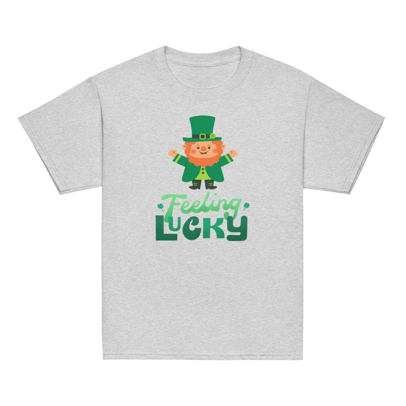St. Patrick's Feeling Lucky Leprechaun Youth Tee