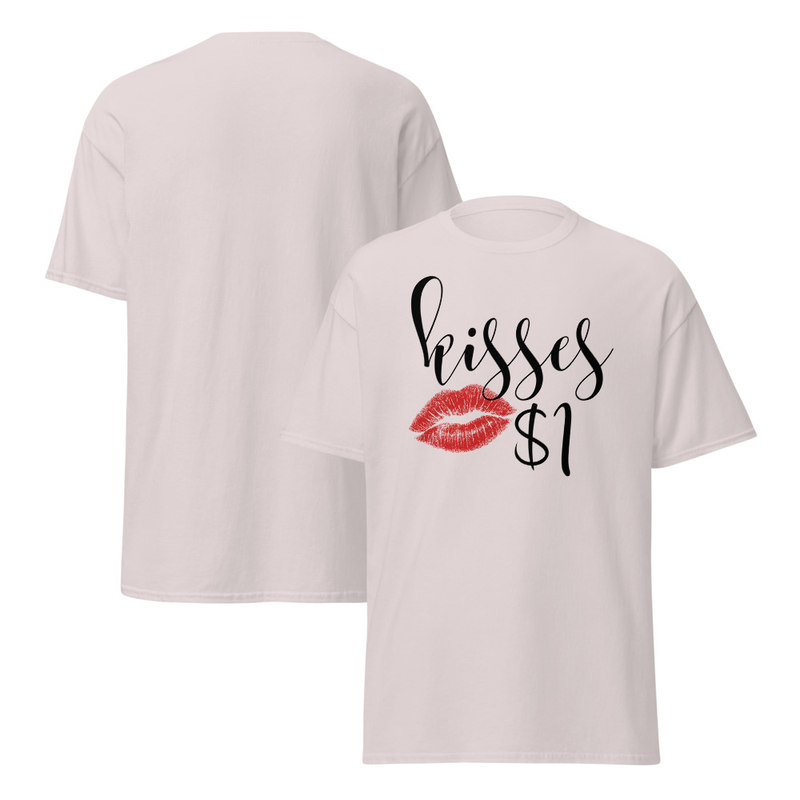 Valentine's Kisses $1 Adult Unisex Tee