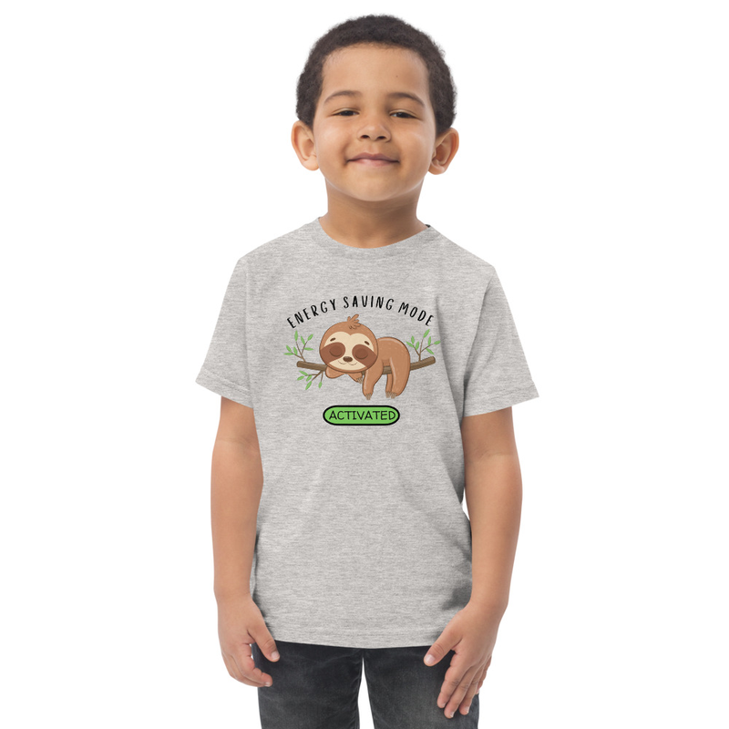 Energy Saving Mode Sloth Toddler Tee