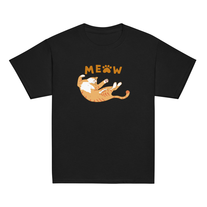 Kid Designs Meow by Aiden Youth Tee