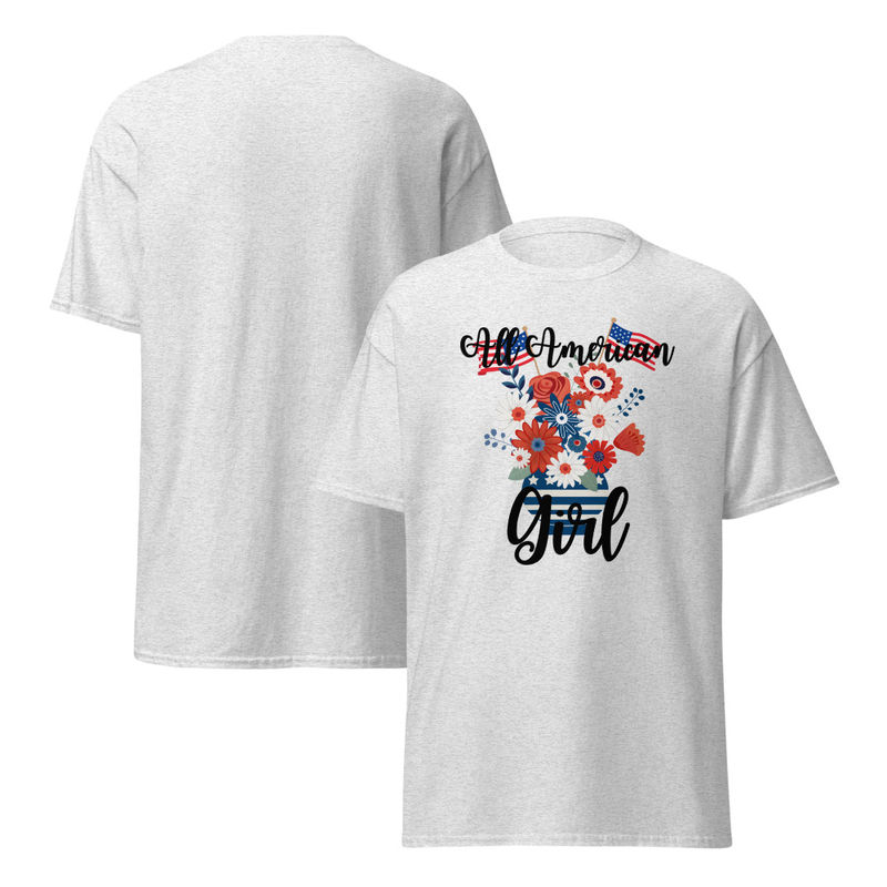 Independence All American Girl Adult Unisex Tee
