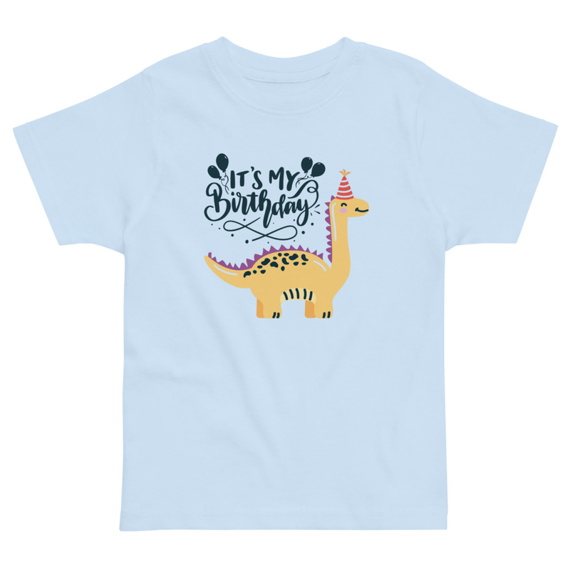 Birthday Dinosaur Toddler Tee