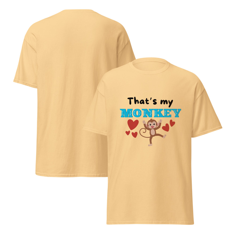 That's My Monkey Adult Unisex Tee