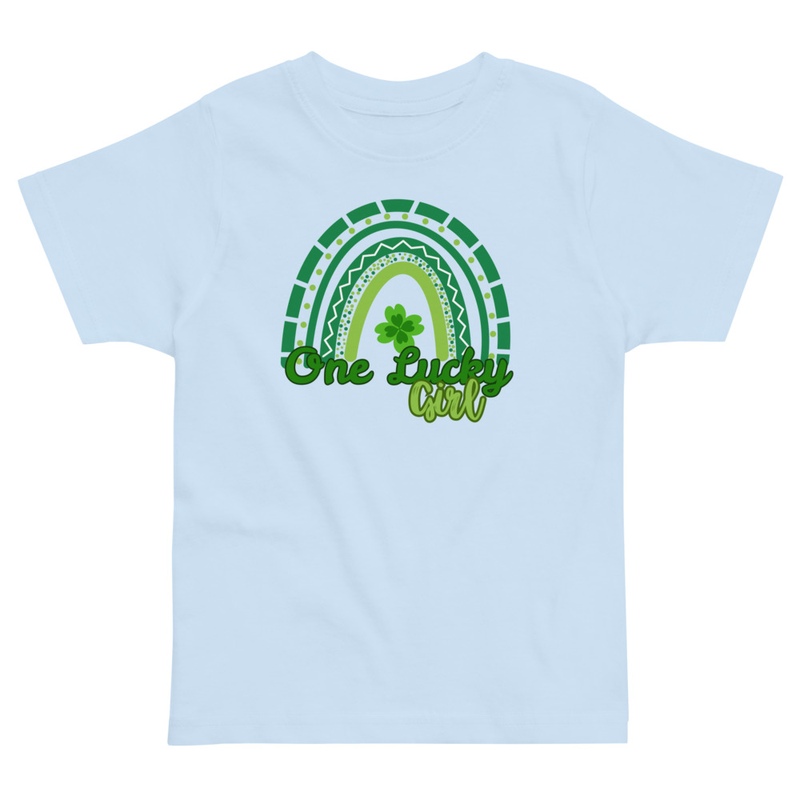 St. Patrick's One Lucky Girl Toddler Tee