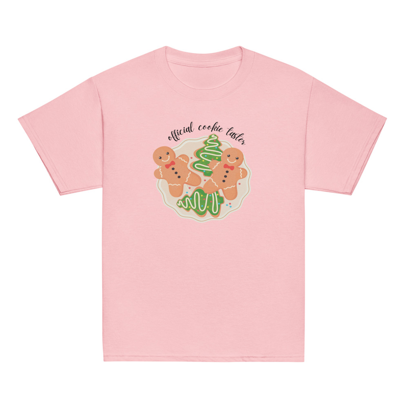 Christmas Official Cookie Taster Youth Tee