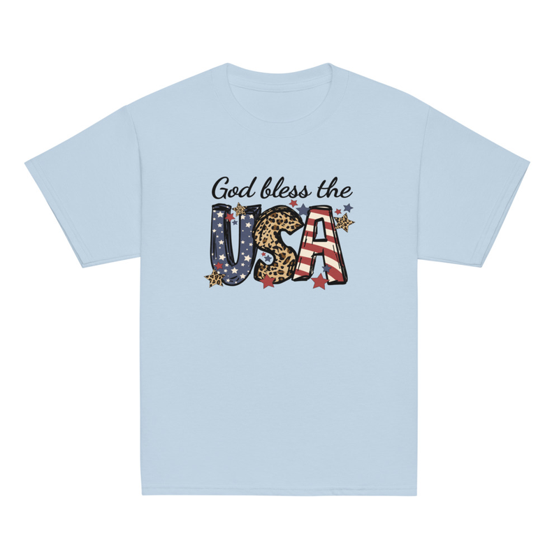 Independence God Bless the USA Youth Tee