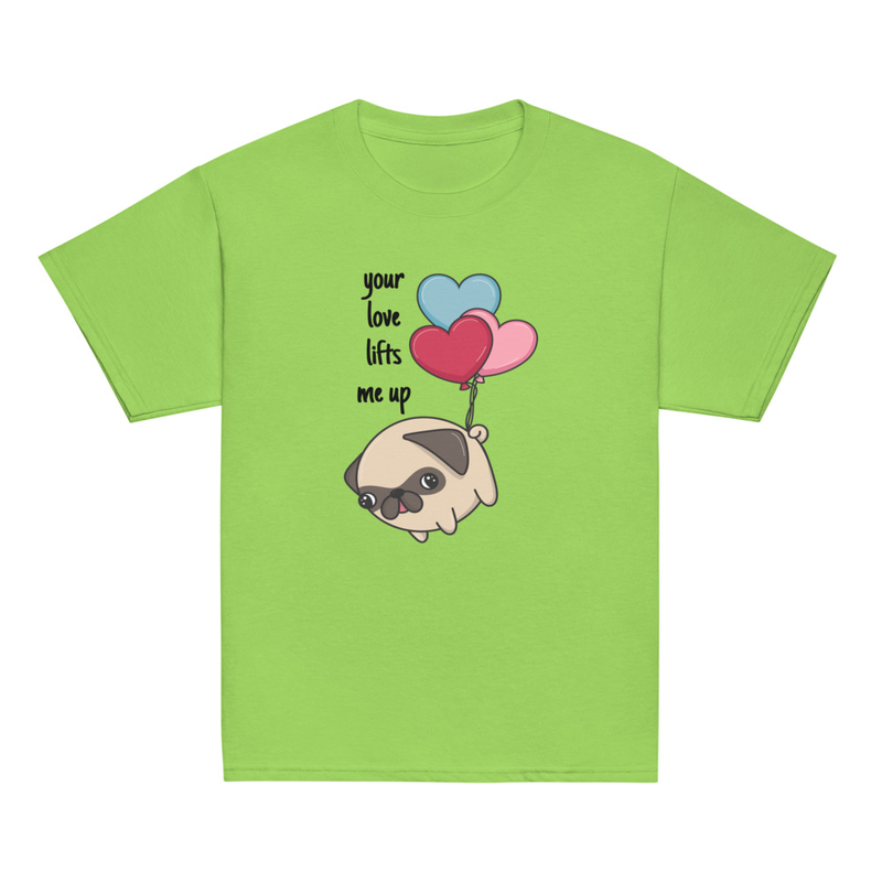 Valentine's Your Love Lifts Me Up Youth Tee