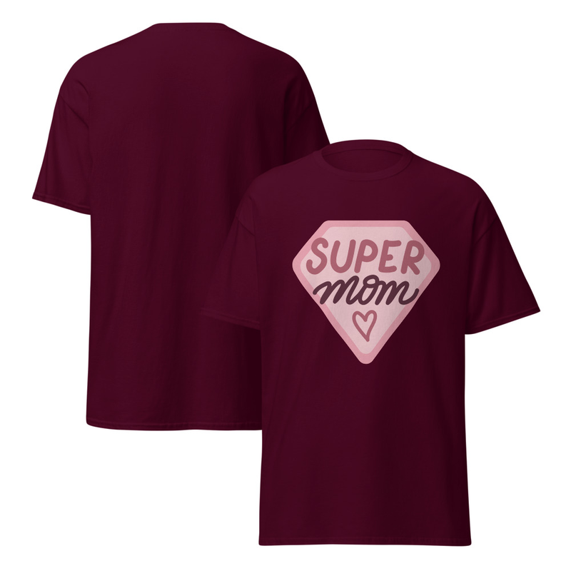 Super Mom Adult Unisex Tee
