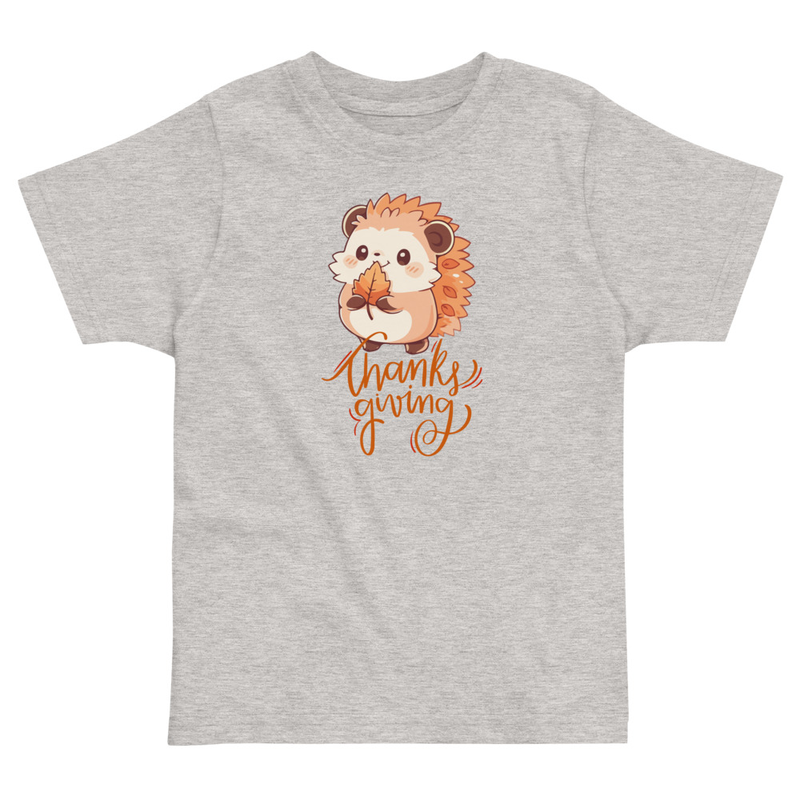 Thanksgiving Hedgehog Toddler Tee