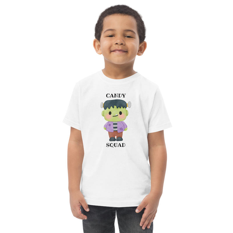 Halloween Candy Squad Frankenstein Toddler Tee