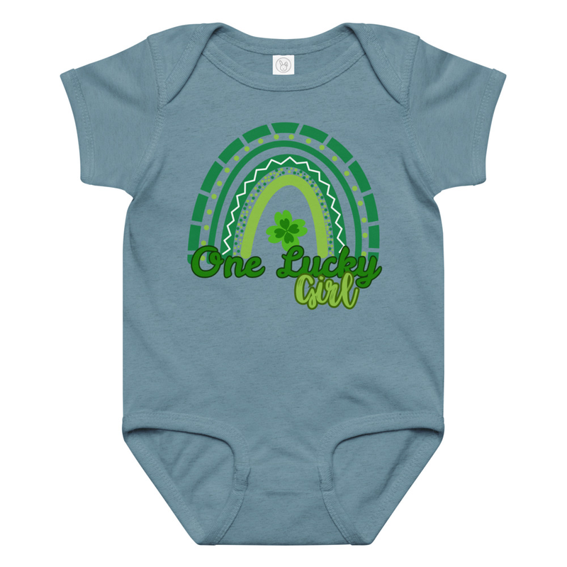 St. Patrick's One Lucky Girl Baby Bodysuit
