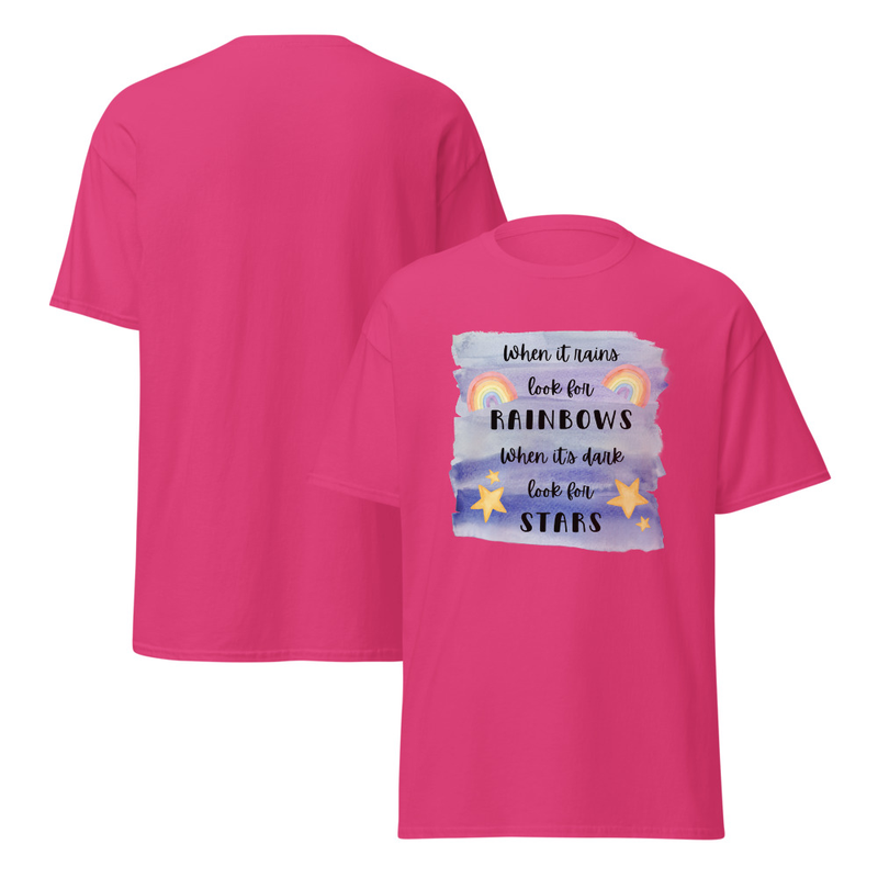 Look for Rainbows Adult Unisex Tee
