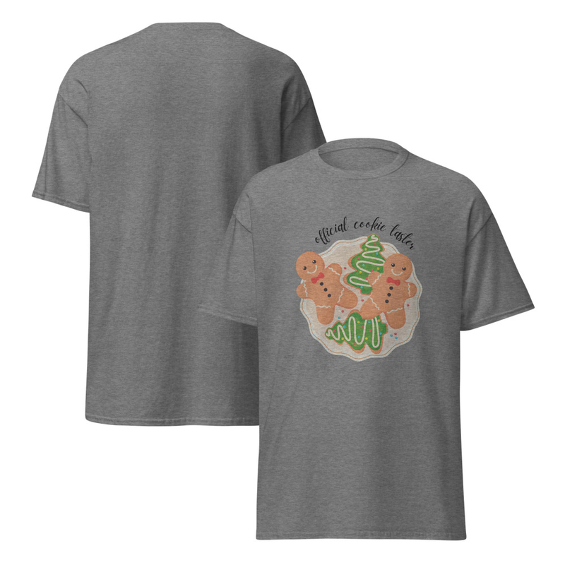 Christmas Official Cookie Taster Adult Unisex Tee