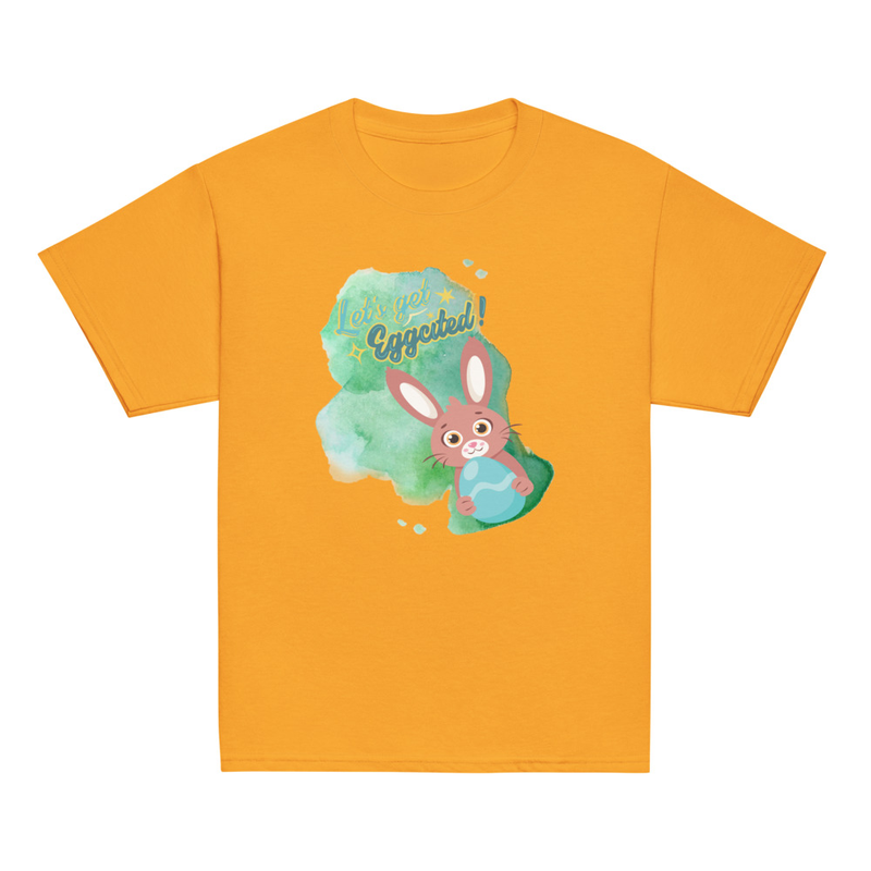 Easter Let's Get Eggcited Youth Tee