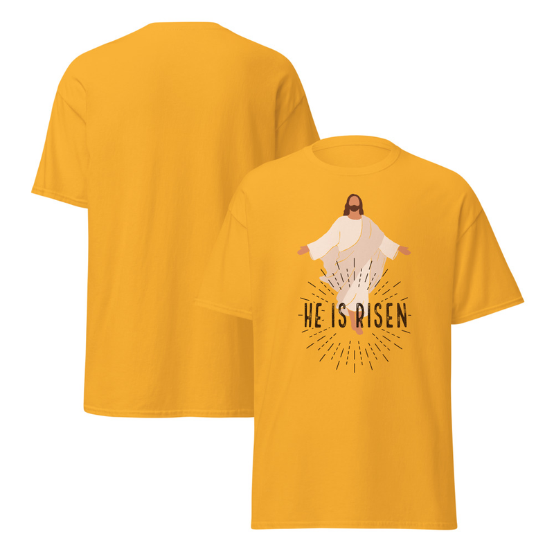 Easter He Is Risen Adult Unisex Tee