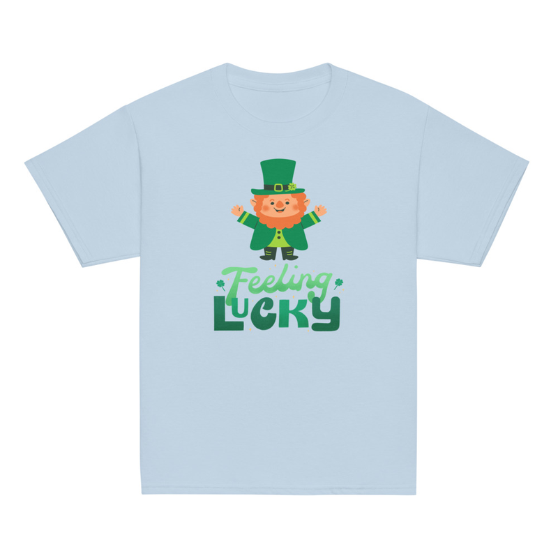 St. Patrick's Feeling Lucky Leprechaun Youth Tee