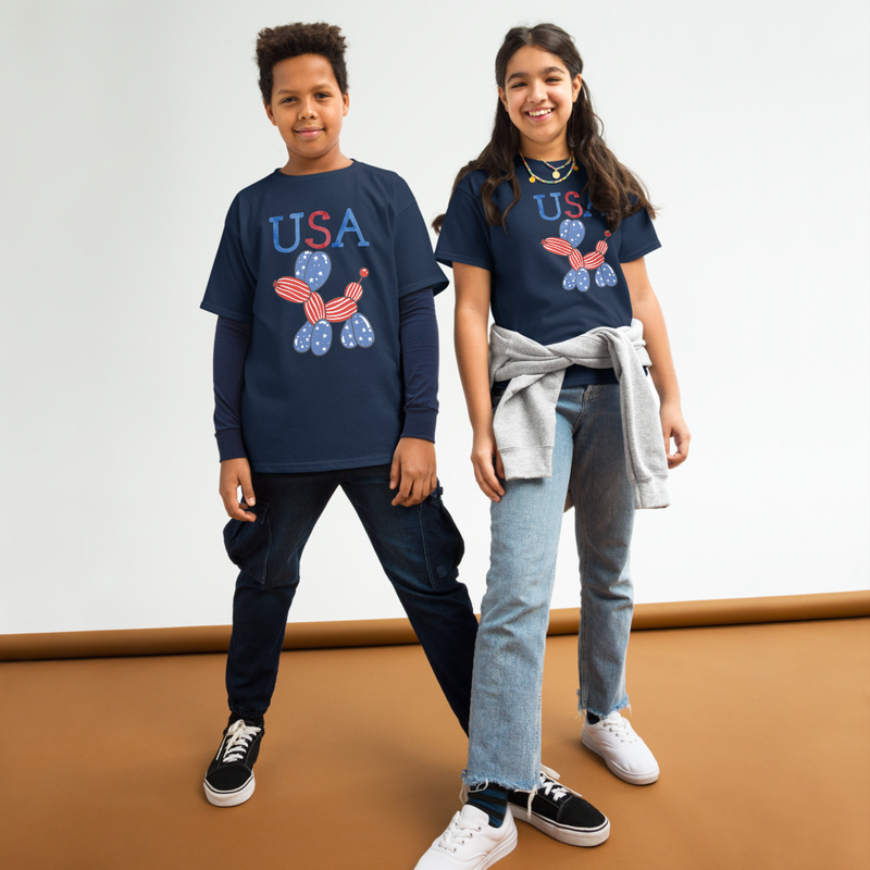 Independence USA Balloon Dog Youth Tee