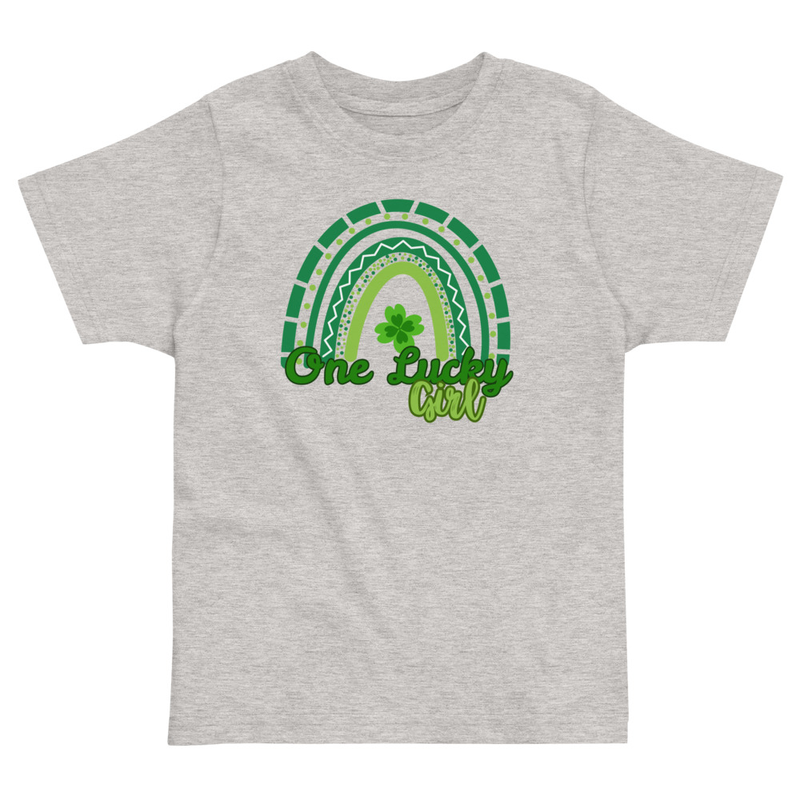 St. Patrick's One Lucky Girl Toddler Tee
