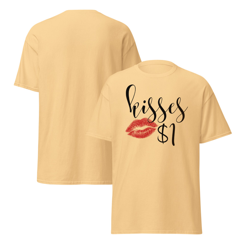 Valentine's Kisses $1 Adult Unisex Tee