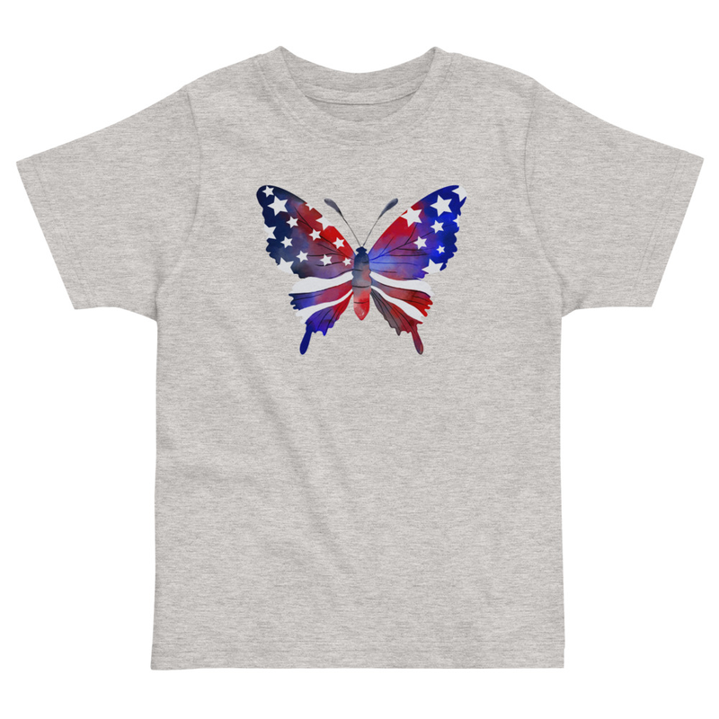 Independence Butterfly Toddler Tee