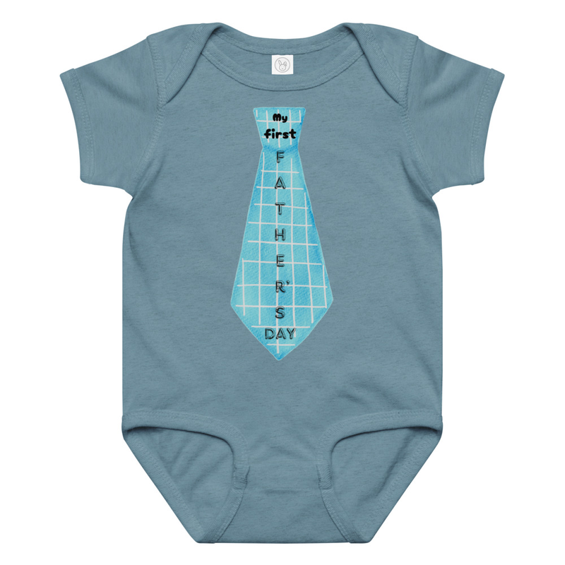 My First Father's Day Baby Bodysuit