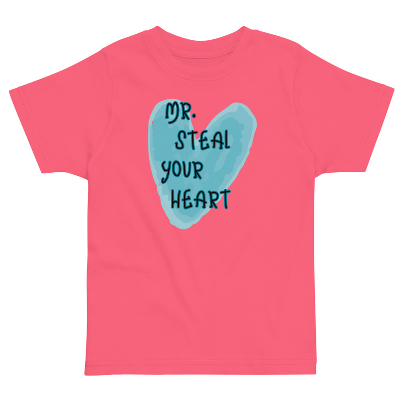 Valentine's Mr. Steal Your Heart Toddler Tee