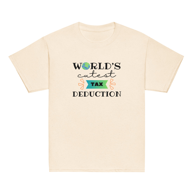 World's Cutest Tax Deduction Youth Tee