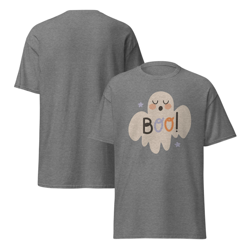 Halloween Boo Ghost Adult Unisex Tee