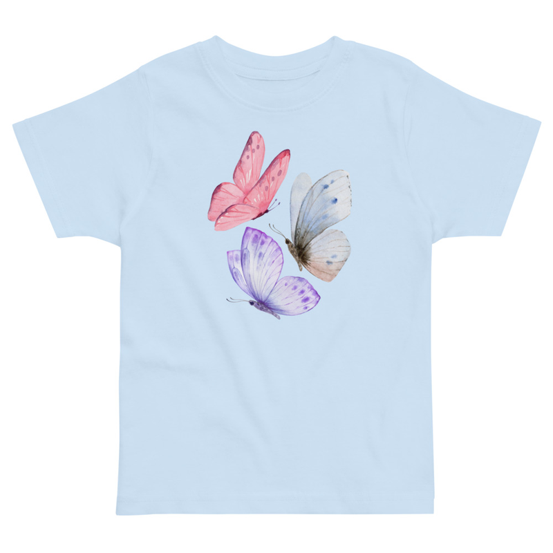 Kid Designs Butterflies by Josie Toddler Tee