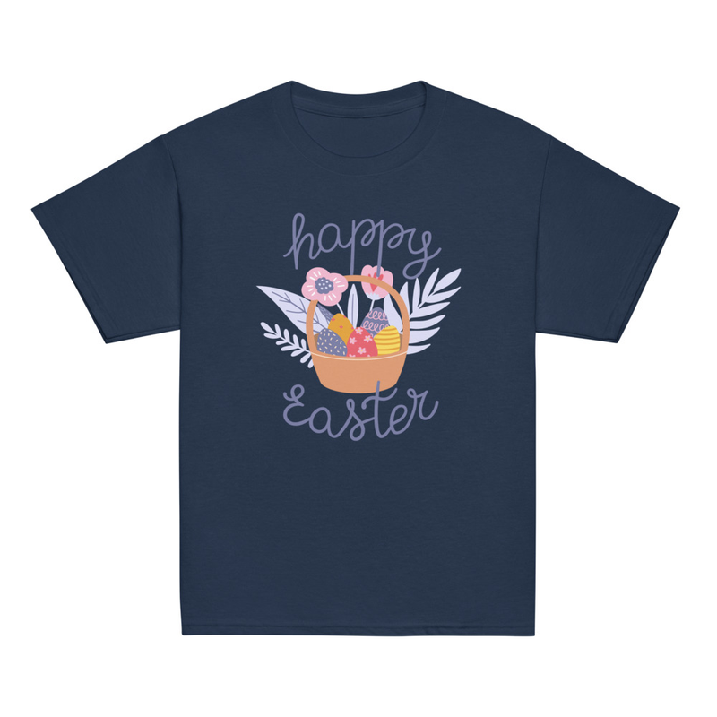 Easter Basket with Eggs Youth Tee