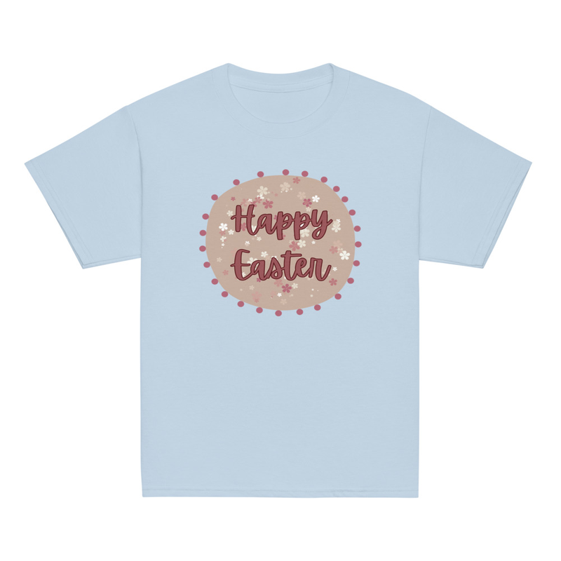 Easter Flower Background Youth Tee