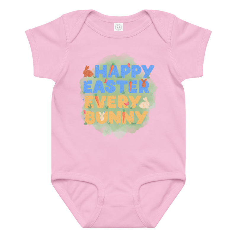 Easter Happy Easter Every Bunny Baby Bodysuit