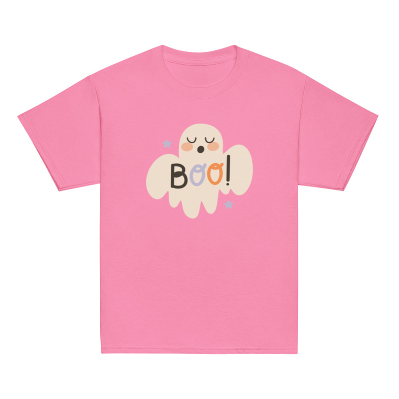 Halloween Boo Ghost Youth Tee