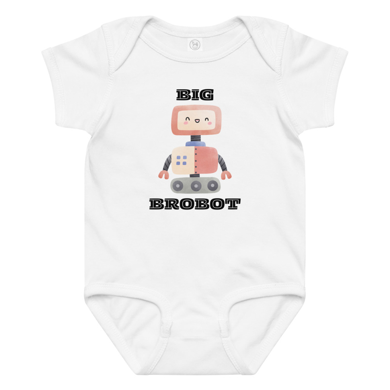 Big Brobot Baby Bodysuit