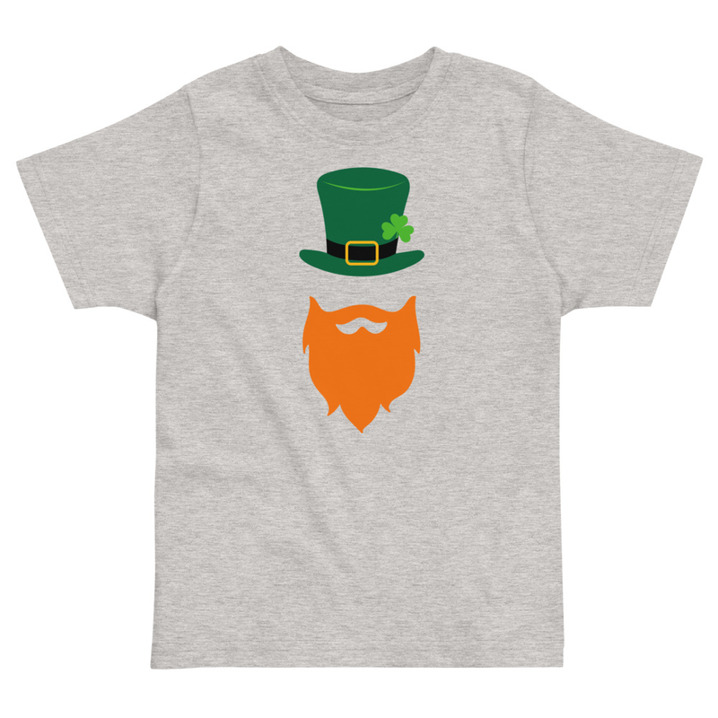 St. Patrick's Beard and Hat Toddler Tee
