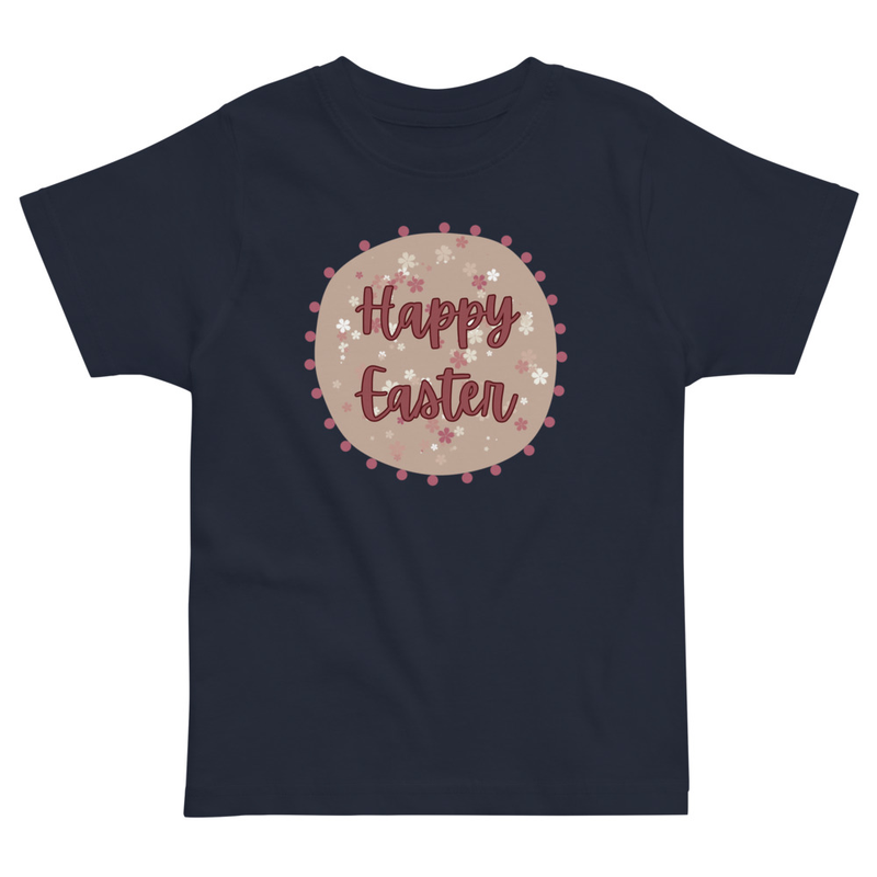 Easter Flower Background Toddler Tee