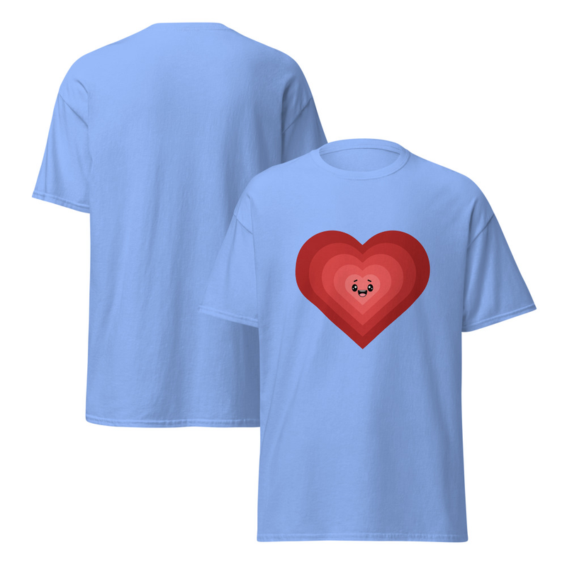 Valentine's Stacked Heart Adult Unisex Tee