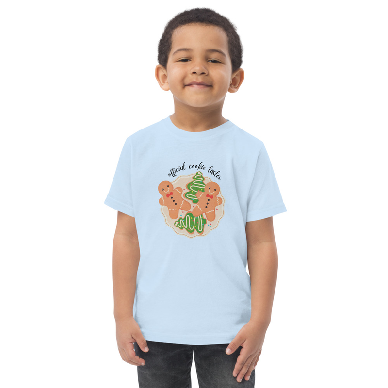 Christmas Official Cookie Taster Toddler Tee