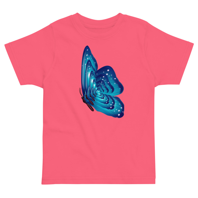 Kid Designs Butterfly by Aiden Toddler Tee