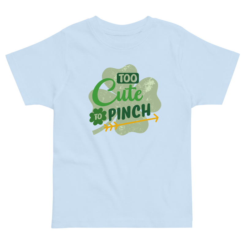 St. Patrick's Too Cute to Pinch Toddler Tee