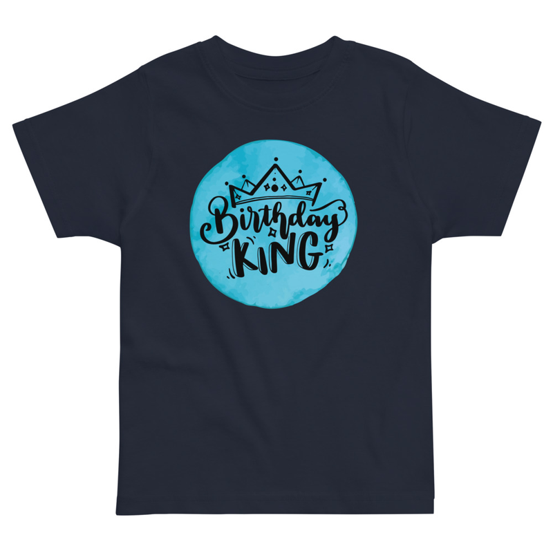Birthday King Toddler Tee